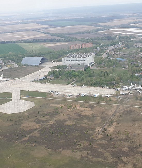 Ознакомительный полет на самолете в Чернобыль