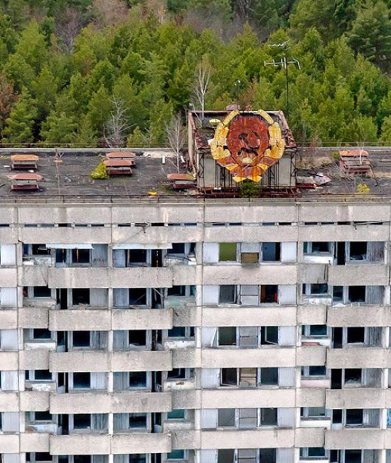 Ознакомительный полет на самолете в Чернобыль