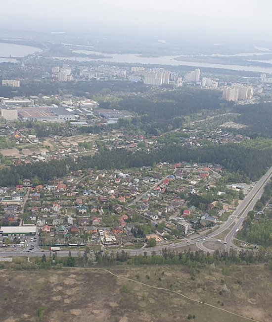 Ознакомительный полет на самолете в Чернобыль