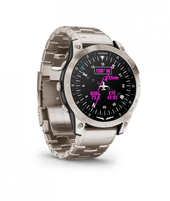 GARMIN D2 ™ Mach 1 Vented Titanium Bracelet 