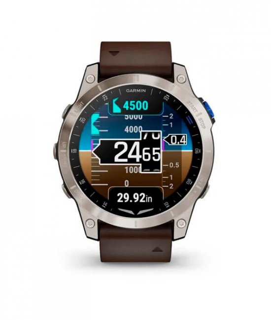 GARMIN D2 ™ Mach 1 Oxford Brown Leather Band