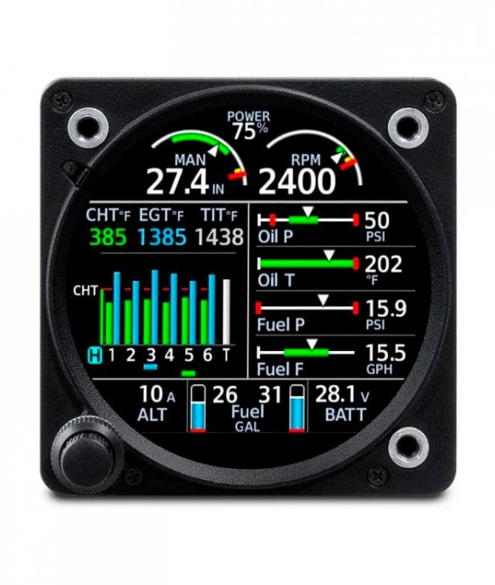 GI 275 Engine Indication System (EIS) GARMIN Авіаційна система індикації двигуна 