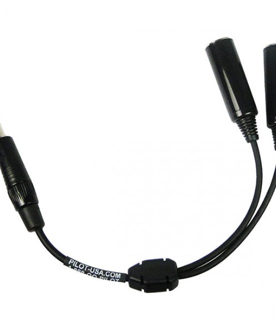 Адаптер переходник на авиационную гарнитуру