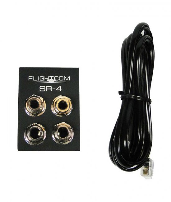 Flightcom ™ SR 4 Expansion Module For IISX Модуль расширения к переговорному устройству Flightcom ™ SR 4 Expansion Module For IISX Модуль расширения к переговорному устройству