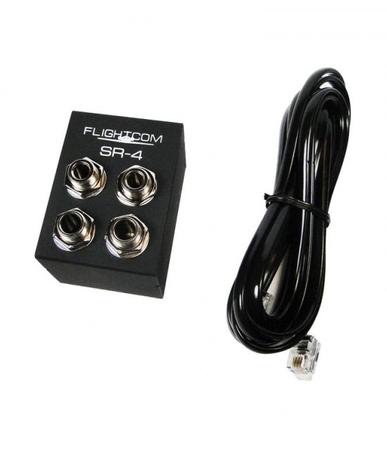 Flightcom ™ SR 4 Expansion Module For IISX Модуль расширения к переговорному устройству Flightcom ™ SR 4 Expansion Module For IISX Модуль расширения к переговорному устройству