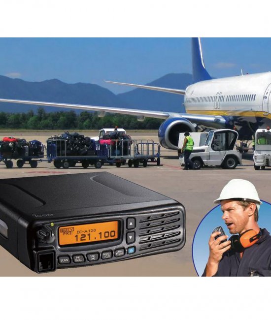 ICOM ™ IC-A120 VHF Air Band Mobile Radio